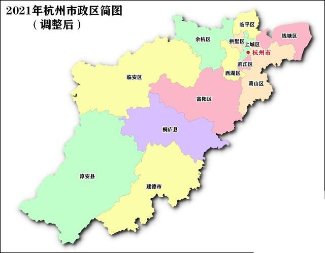 最新杭州市區(qū)地圖，探索杭州的魅力與變化之旅